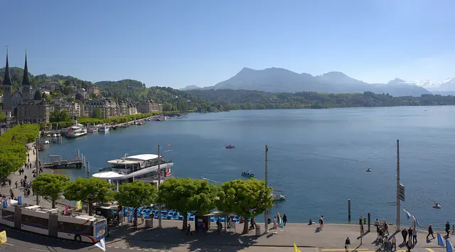 Blick auf den Vierwaldstättersee
